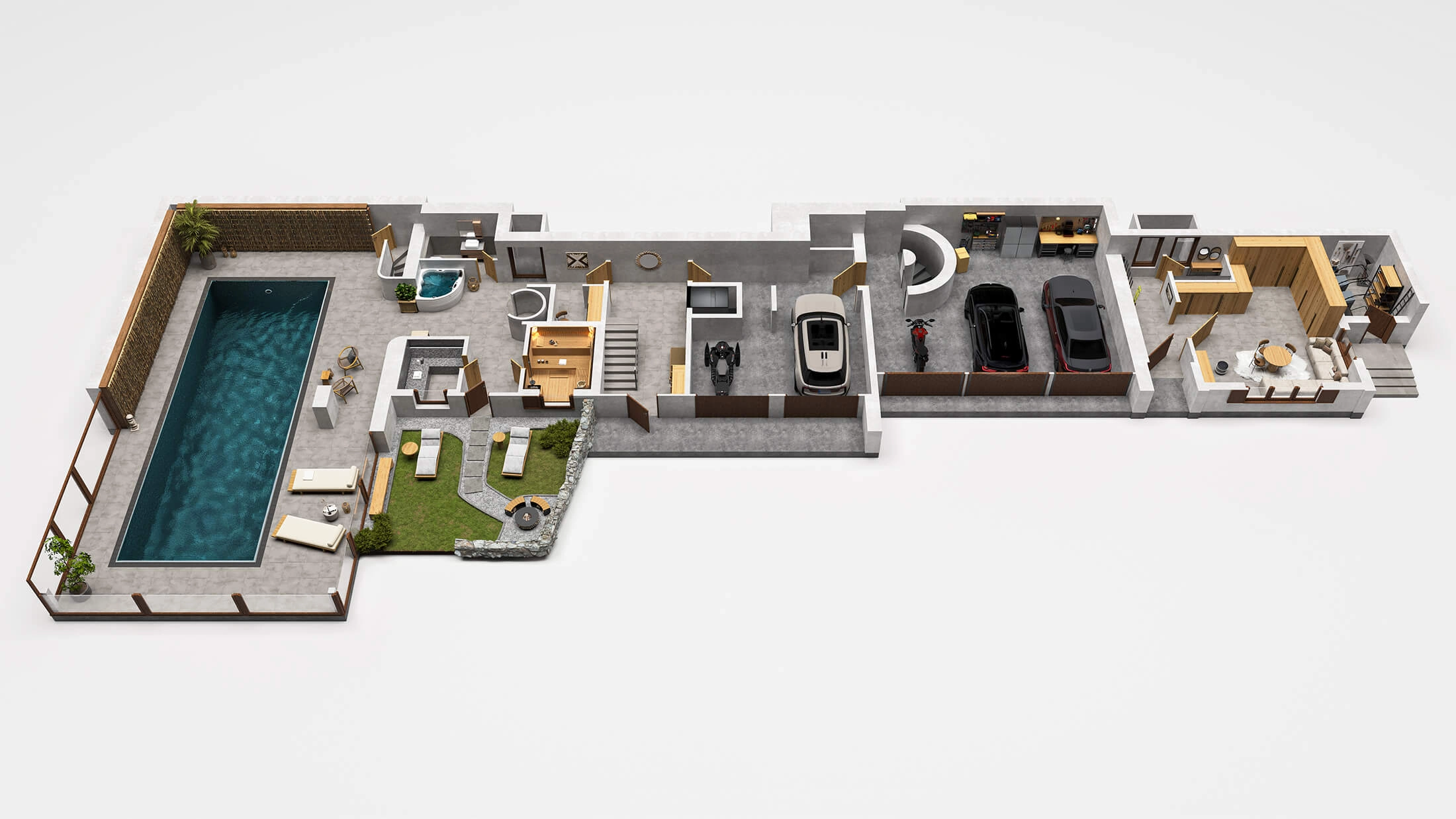 3D Grundriss Visualisierung