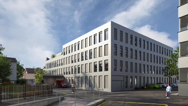 Gewerbeareal Ersatzbau