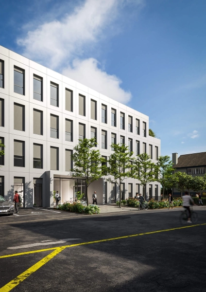 Gewerbeareal Ersatzbau
