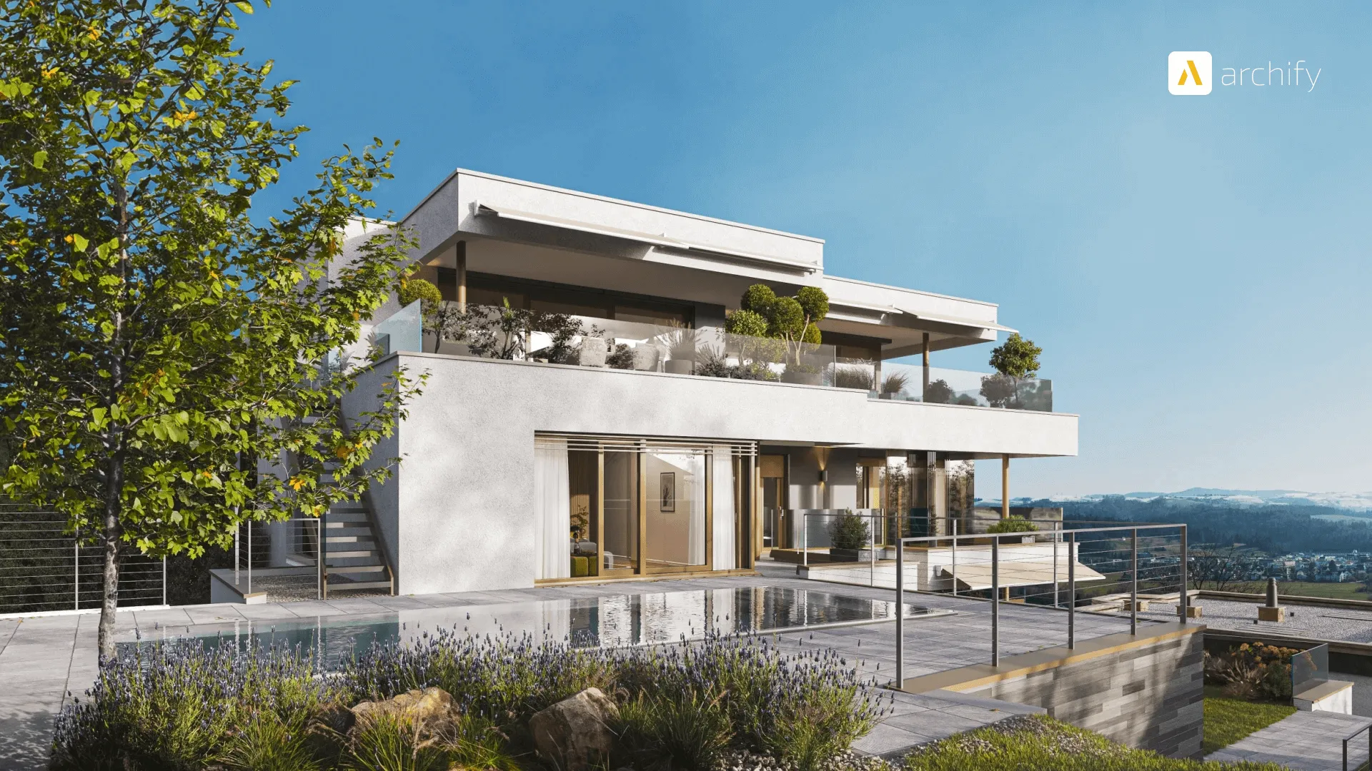 Realistische Architektur Visualisierung von Archify