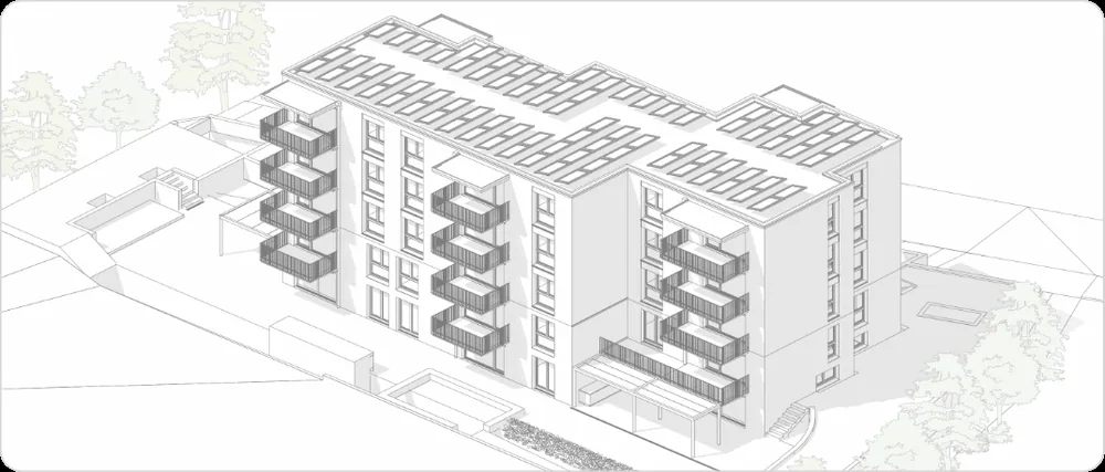 Phase 2 - Vorprojekt – Planausschnitt