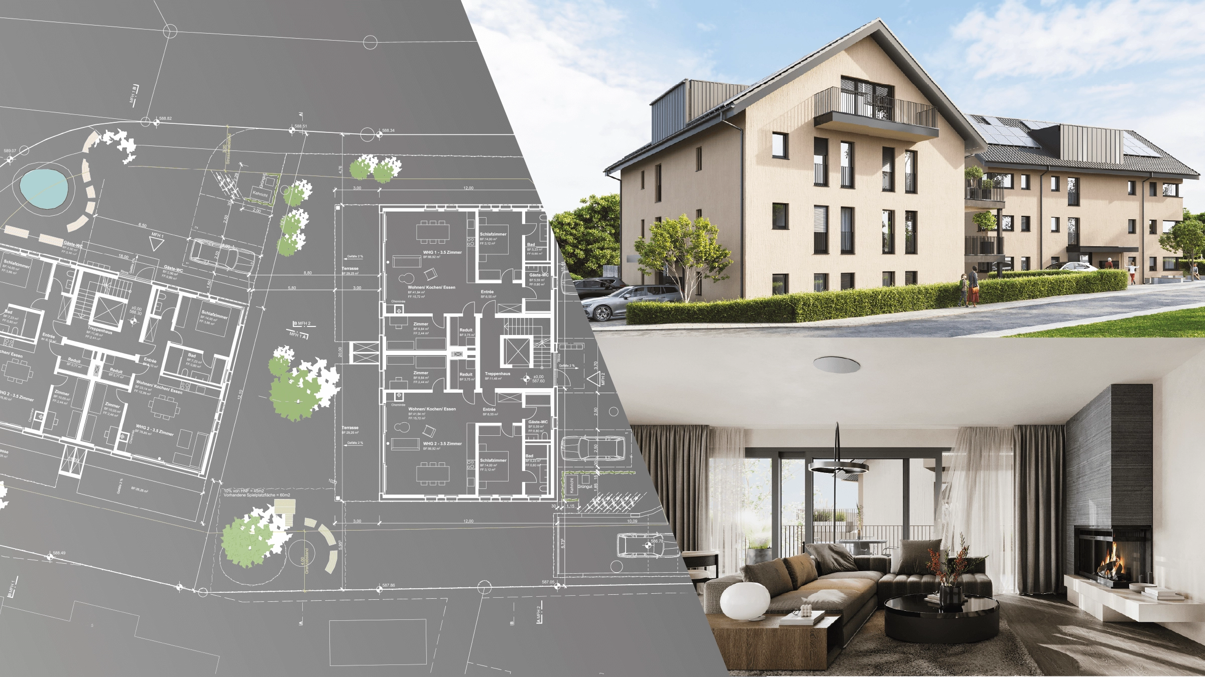 CAD-Planung und Architekturvisualisierung – Hintergrund Startseite